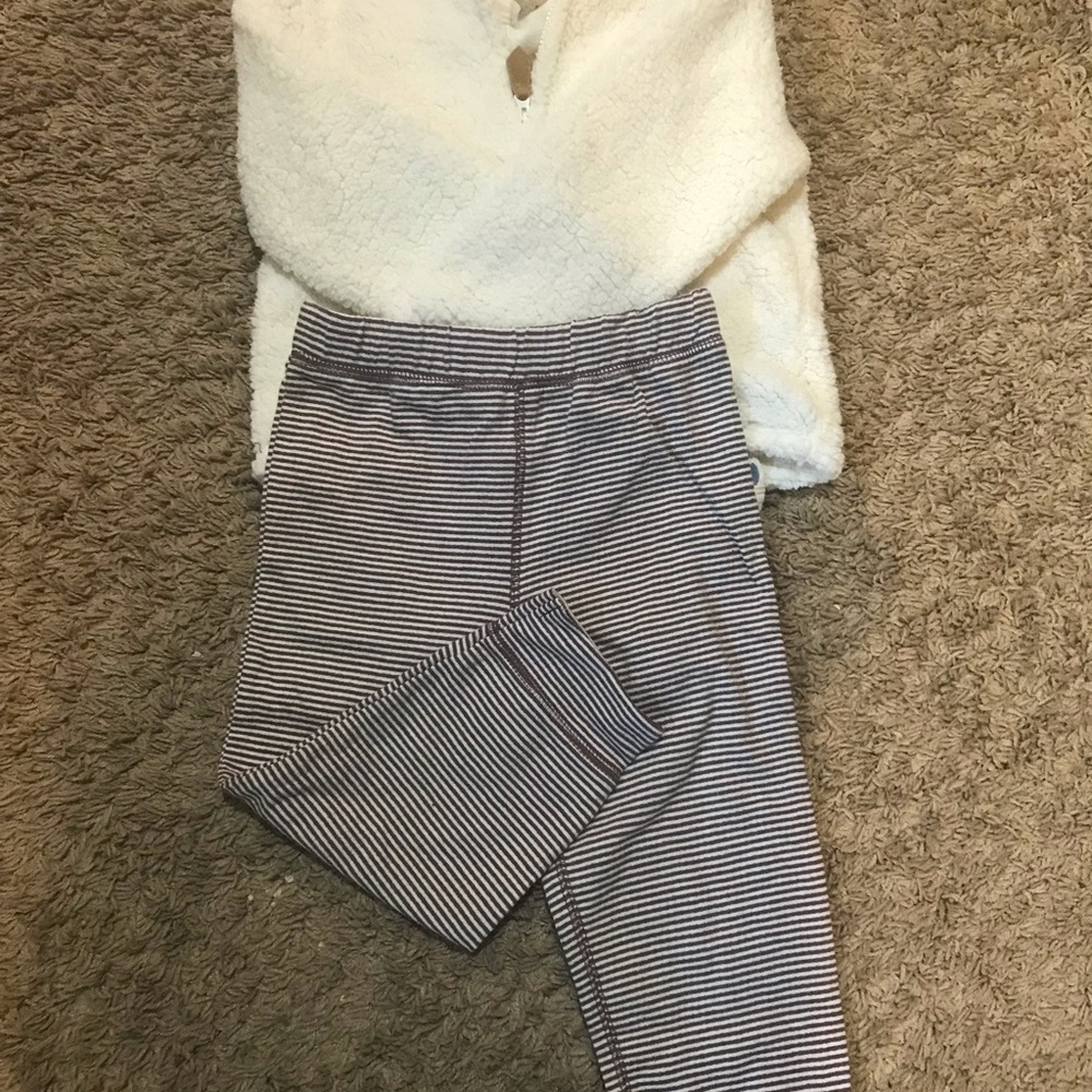 Carters 24M fleece Jacket, onesies & pants